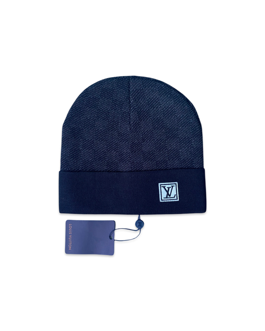 LV Petit Damier Beanie Black