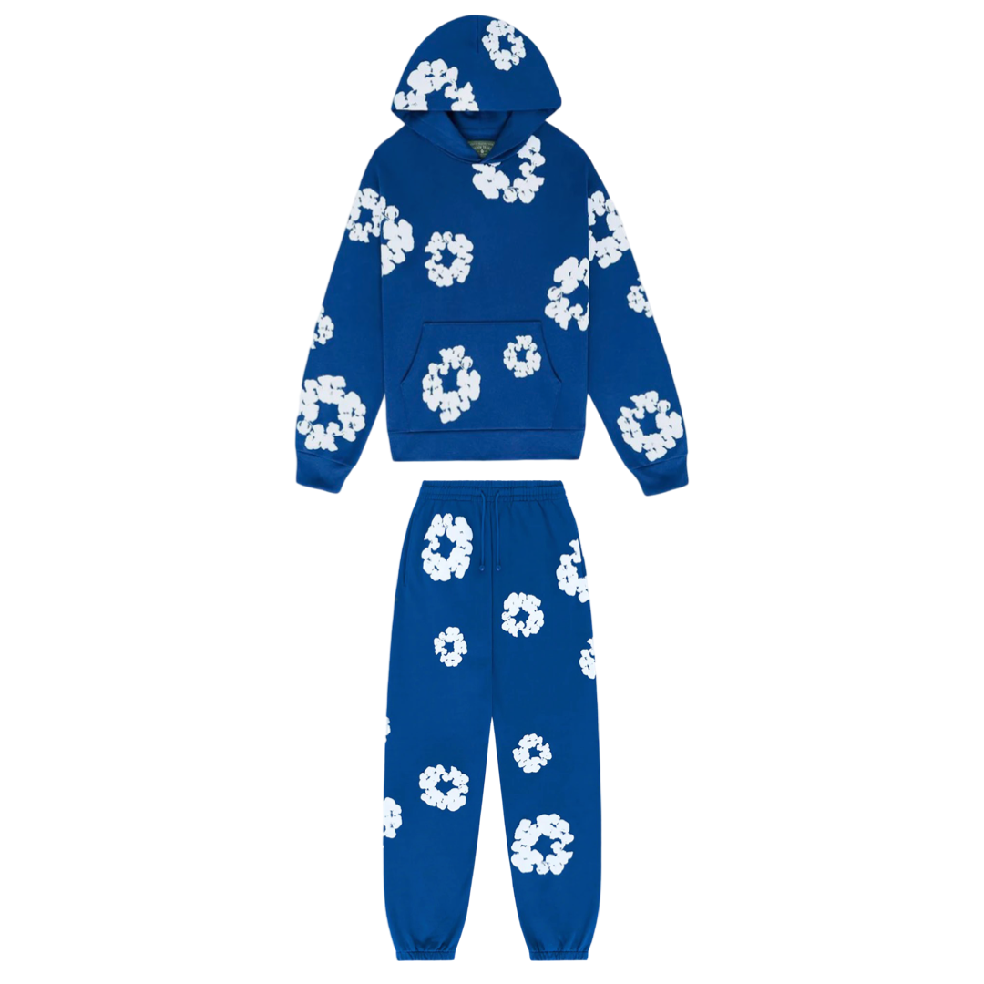 Denim Tears The Cotton Wreath Tracksuit Blue