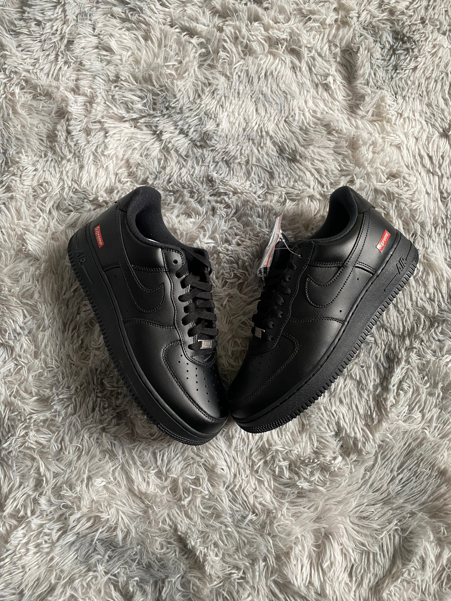 Supreme x Nike Air Force 1 Low 'Box Logo - Black' Next Day