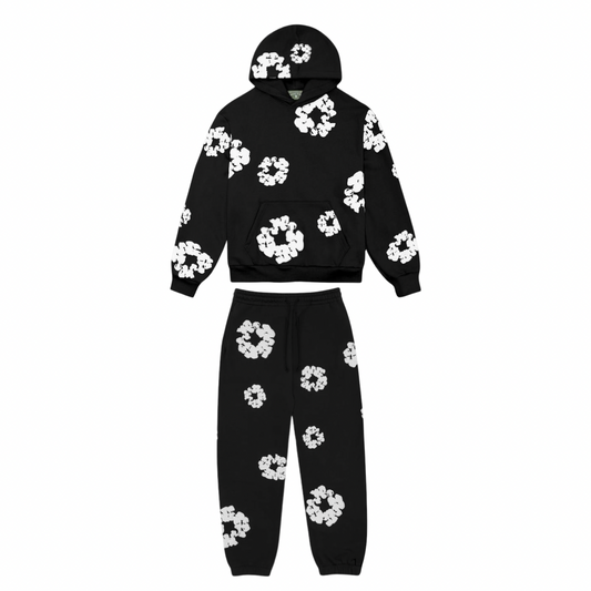 Denim Tears The Cotton Wreath Tracksuit Black